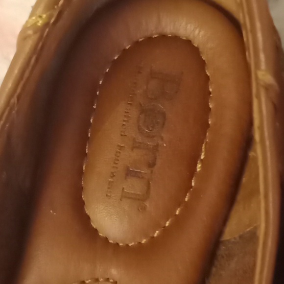 Born Brown Leather Ballet Flats Sz 8.5 - Picture 4 of 6